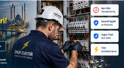 Ömür Elektrik profesyonel elektrik hizmeti